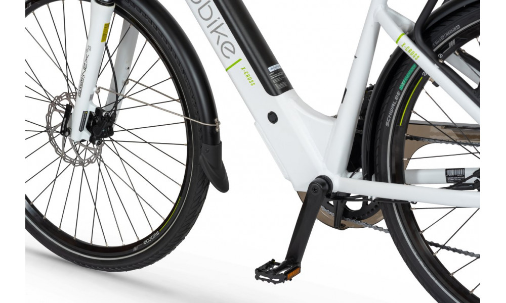 Электрический велосипед Ecobike X-Cross 28" 2023 L white - 3