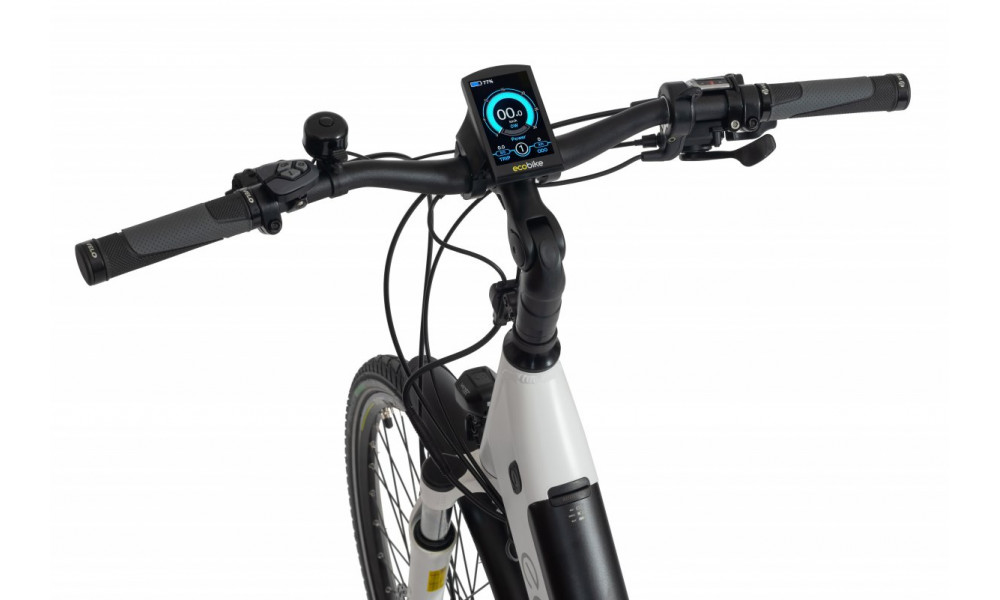 Электрический велосипед Ecobike X-Cross 28" 2023 L white - 5