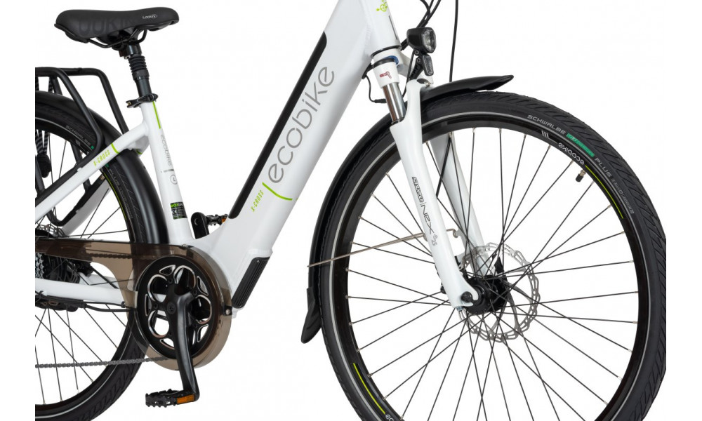 Электрический велосипед Ecobike X-Cross 28" 2023 L white - 7