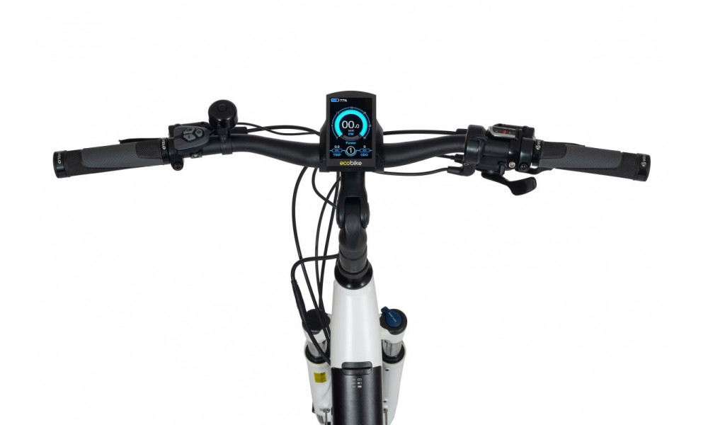 Электрический велосипед Ecobike X-Cross 28" 2023 L white - 8