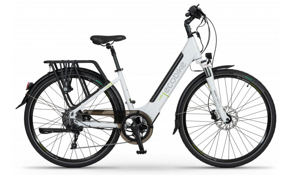Электрический велосипед Ecobike X-Cross 28" 2023 L white - 10