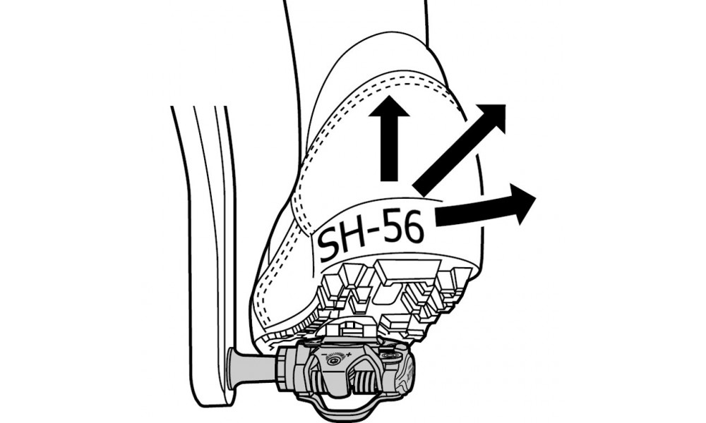 Шипы для педалей Shimano SPD SM-SH56 - 3