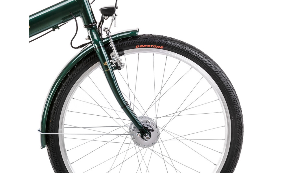 Велосипед Romet Jubilat Classic 24" Alu 2023 green - 2