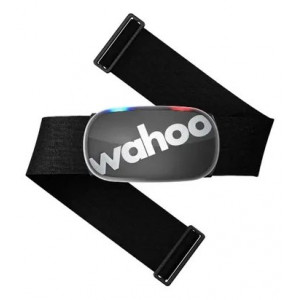 Heart rate sensor with chest strap Wahoo TICKR stealth grey