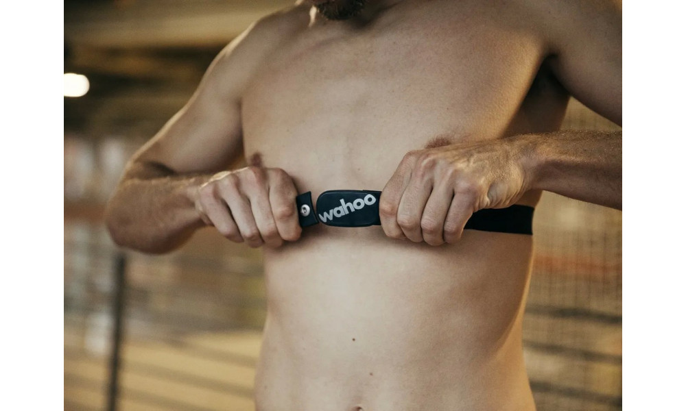 Монитор сердечного ритма с нагрудным ремнем Wahoo TICKR stealth grey - 4