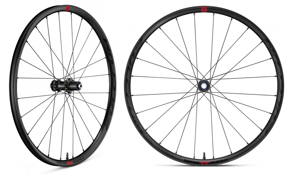 Комплект велосипедных колес Fulcrum Rapid Red 5 2WF-R C23 AFS front HH12 + KIT HH15 - rear HH12/142 wit - 1