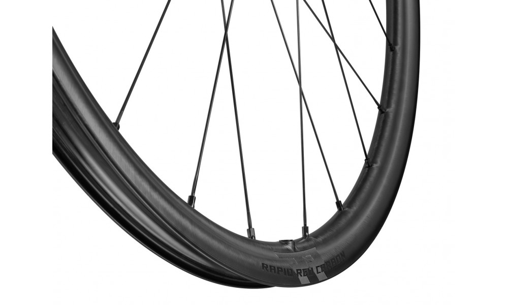 Переднее велосипедное колесо Fulcrum Rapid Red Carbon 2WF C25 AFS HH12 - 5