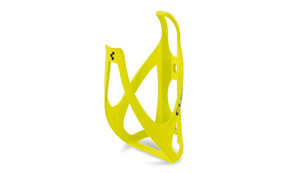 Bottle cage Cube HPP matt neon yellow'n'black 