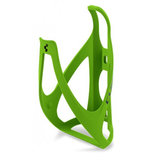 Bottle cage Cube HPP matt green'n'glossy black