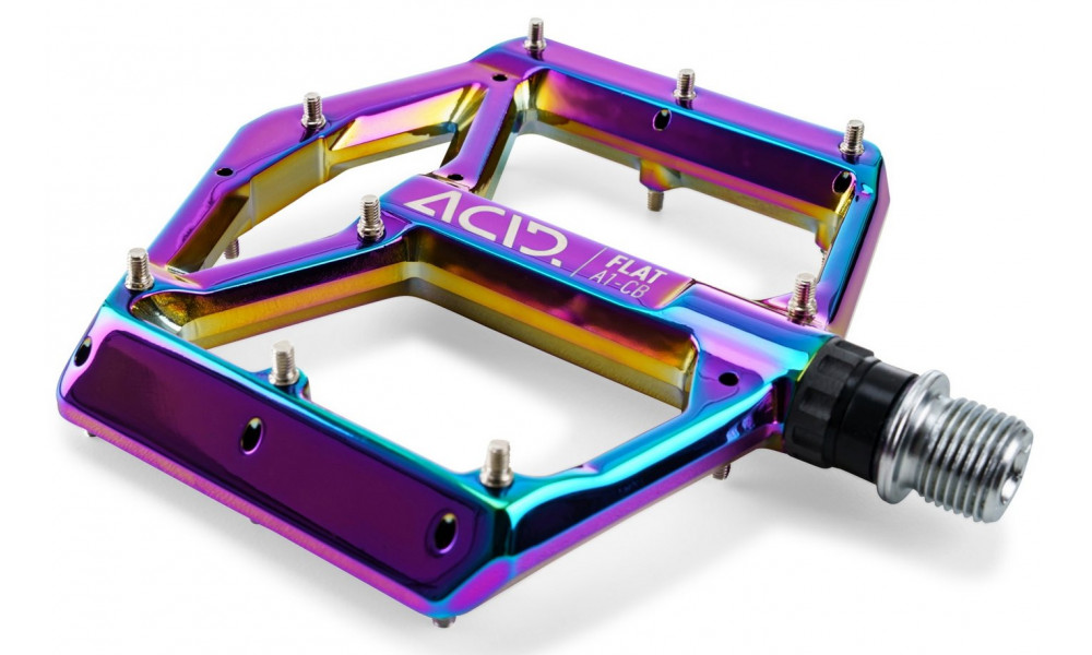 Pedals ACID Flat A1-CB oil slick - 3