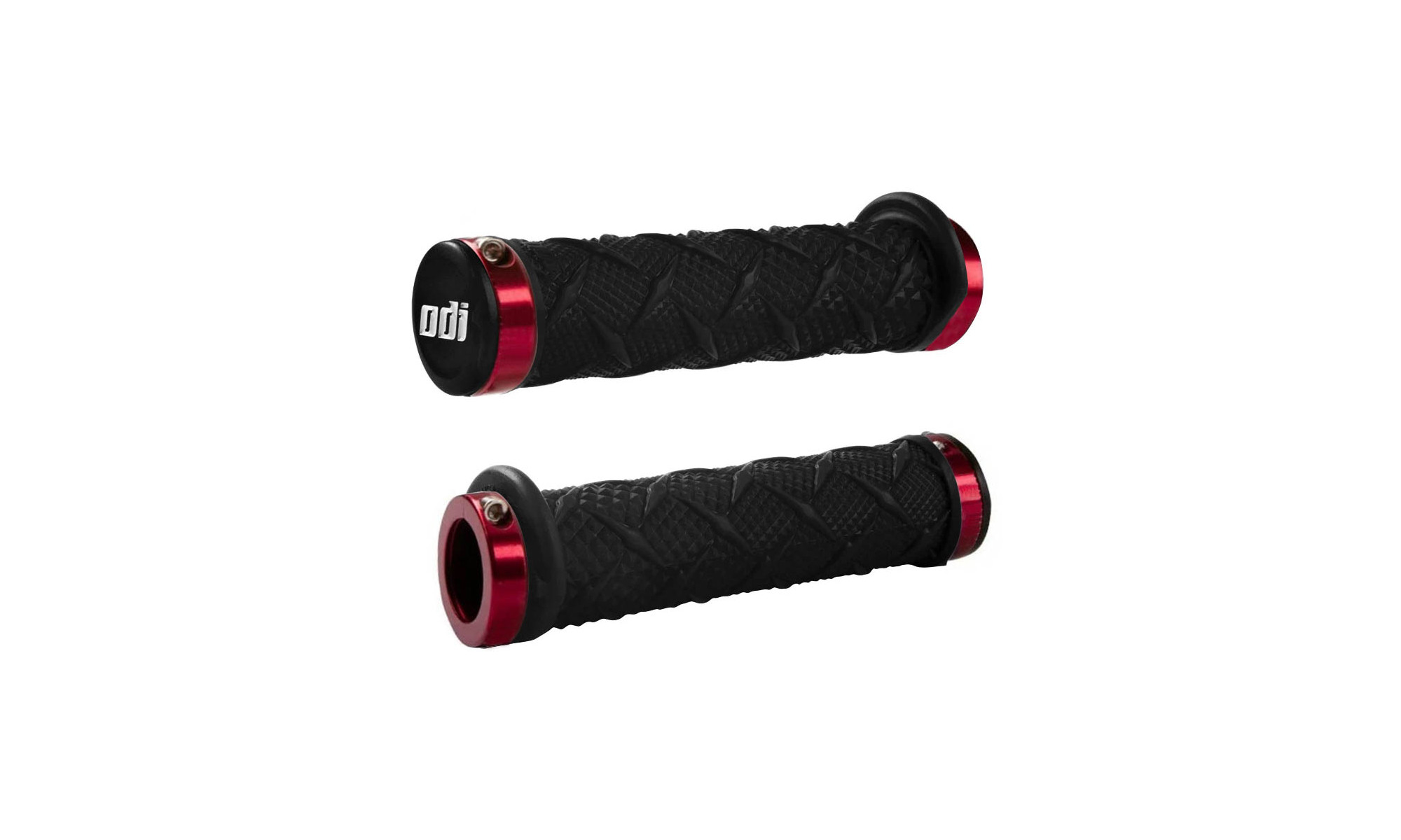 Ручки руля ODI X-Treme MTB Lock-On 130mm Bonus Pack Black/Red 