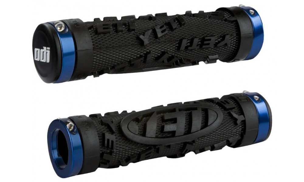 Grips ODI Yeti HC MTB Lock-On Bonus Pack Black/Blue 