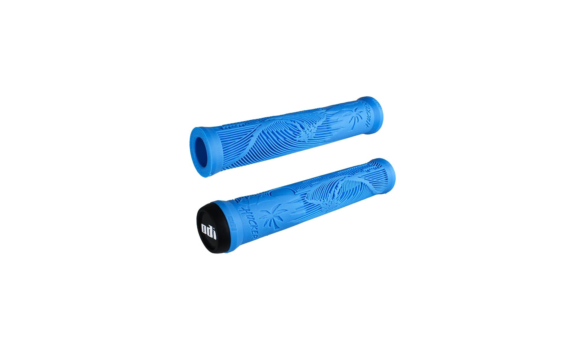 Grips ODI Hucker Signature 160mm No Flange Light Blue 