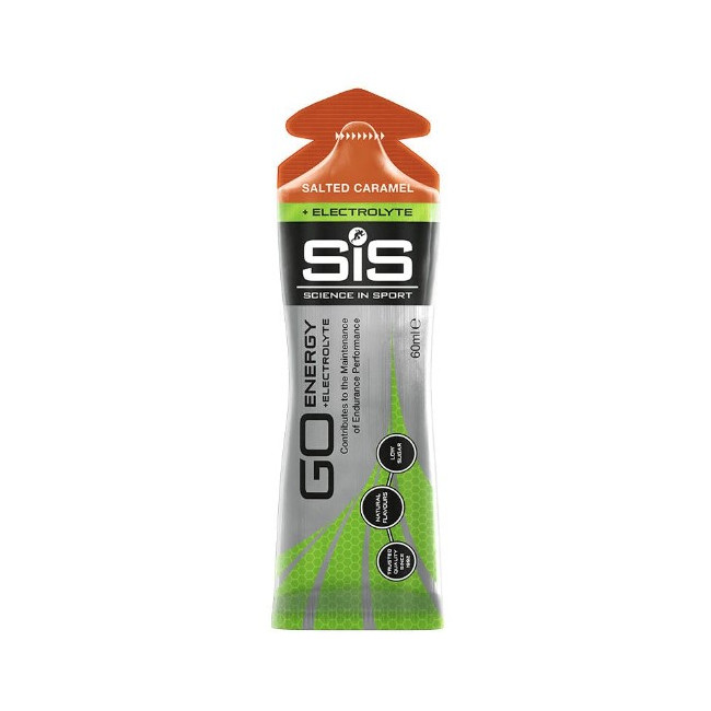 Nutrition gel SiS Go Energy + Electrolyte Salted Caramel 60ml