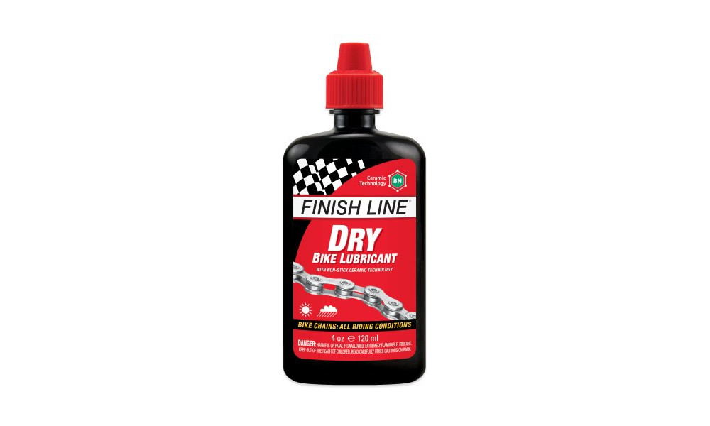 Смазка цепи Finish Line Dry with BN Ceramic 120ml 