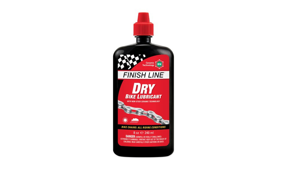 Смазка цепи Finish Line Dry with BN Ceramic 240ml 