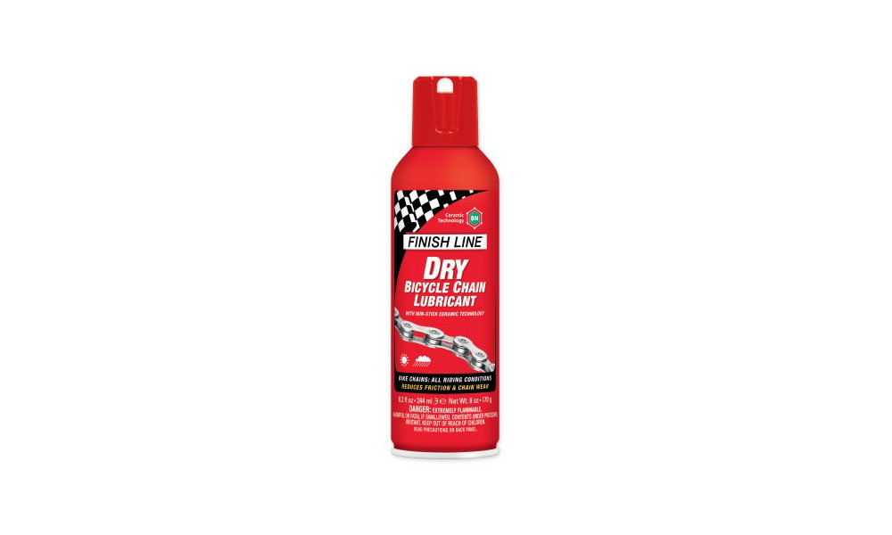 Смазка цепи Finish Line Dry with BN Ceramic aerosol 240ml 