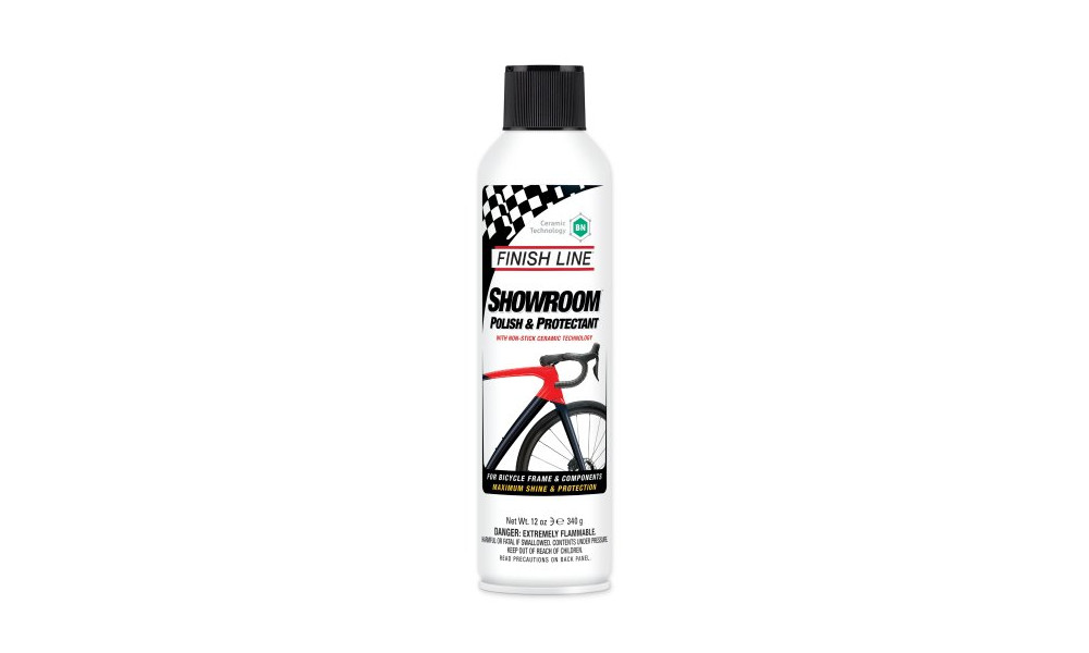 Защитно-полирующий аэрозоль Finish Line Showroom with BN Ceramic 340ml - 1