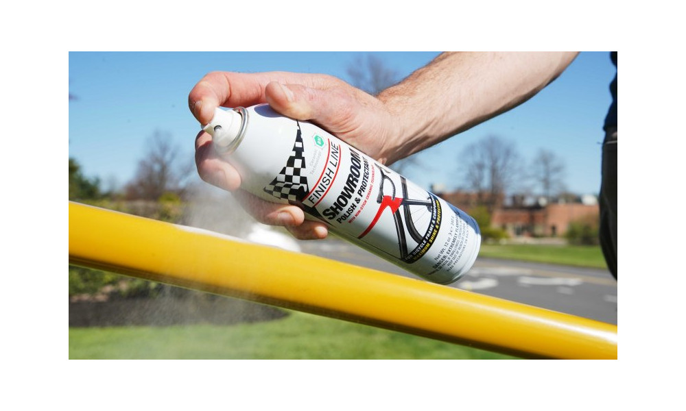 Protective and polishing aerosol Finish Line Showroom with BN Ceramic 340ml - 4