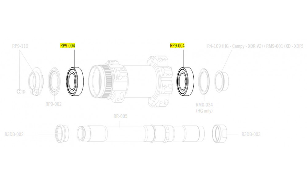 Ļīäųčļķčźč äė˙ āņóėźč Fulcrum sealed 30x17x7mm (4 ųņ.) - 1