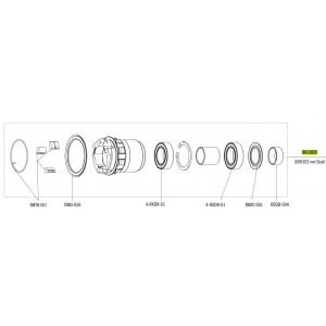 Корпус втулки Fulcrum steel for Sram XDR 12-speed cassettes