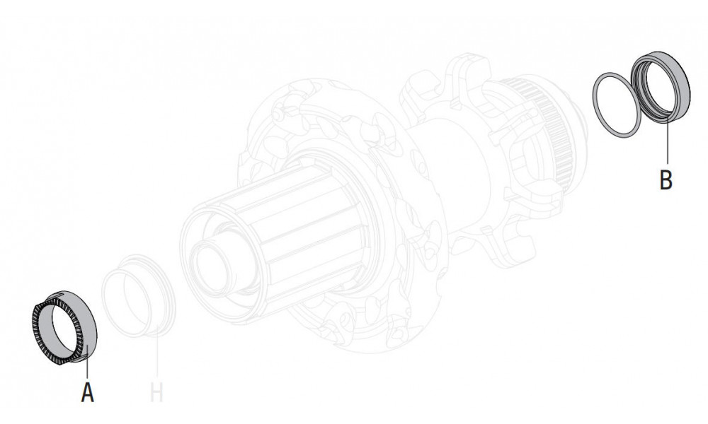 Adapter Fulcrum for thru axle from 12x142mm to 12x135mm - 2