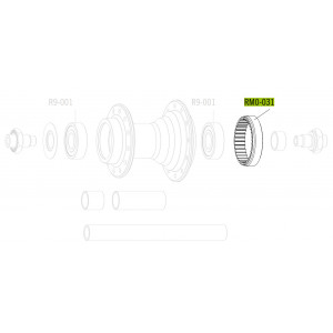 Деталь задней втулки Fulcrum ratchet ring MTB (3 шт.)