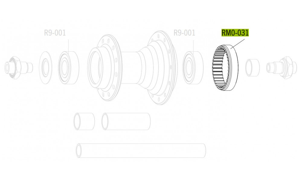 Äåņąėü ēąäķåé āņóėźč Fulcrum ratchet ring MTB (3 ųņ.) - 2