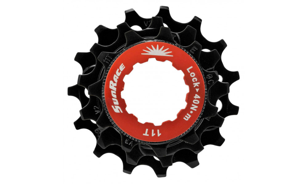 Комплект задних звездочек SunRace SPCS12 11-13-15T 12-speed with lockring black - 2