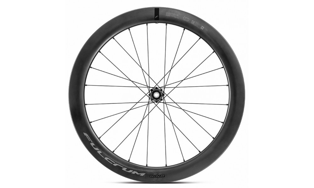 Комплект велосипедных колес Fulcrum Wind 57 DB 2WF C23 AFS front HH12 - rear HH12/142-Shimano MS12 - 4