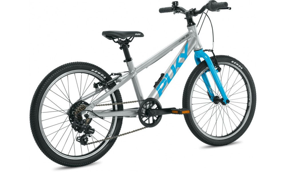 Велосипед PUKY LS-PRO 20-7 Alu silver/fresh blue - 2