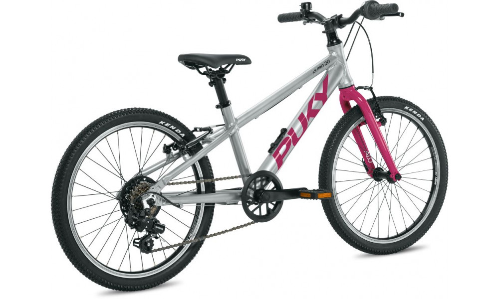Bicycle PUKY LS-PRO 20-7 Alu silver/berry - 2