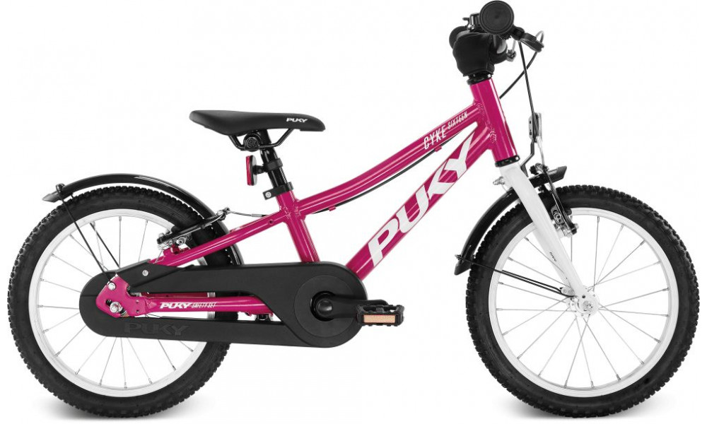 Велосипед PUKY CYKE 16-1 Alu Freewheel berry/white - 1
