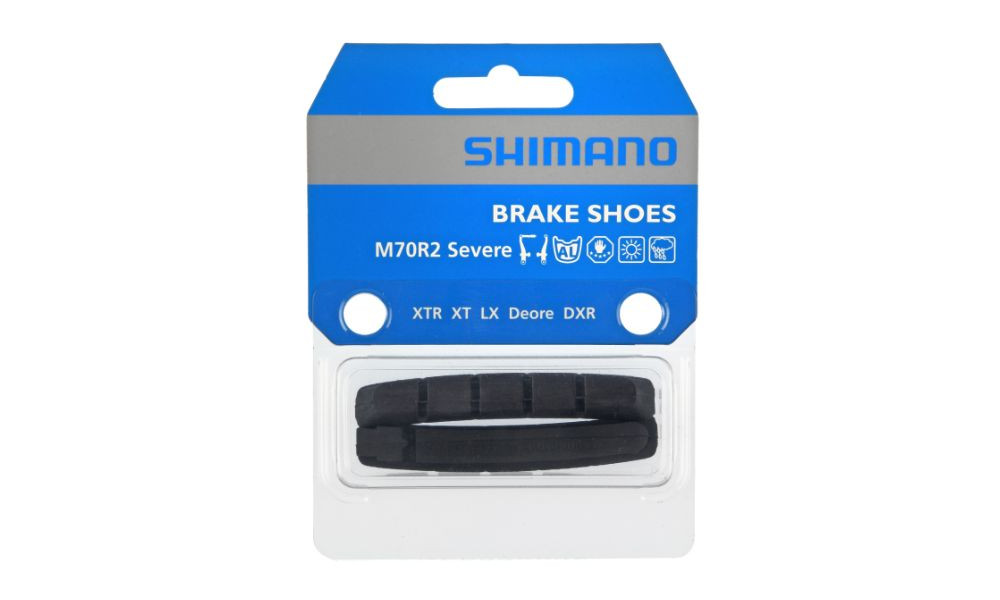 Āńņąāźč ņīšģīēķūõ źīėīäīź V-brake Shimano XTR/XT/DEORE M70R2 Severe - 2