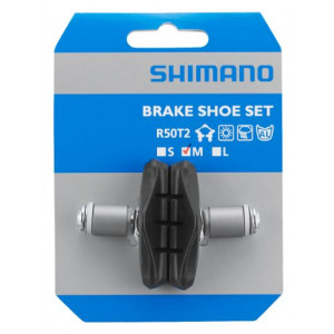 Brake pads cantilever Shimano R50T2 with M size bolts and washers
