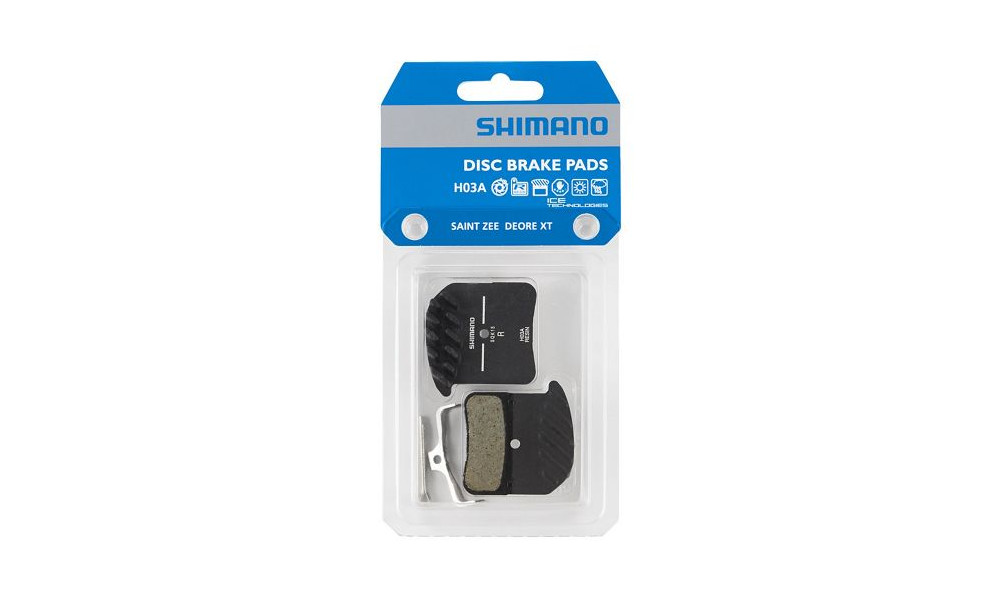 Дисковые тормозные колодки Shimano H03A Resin - 2