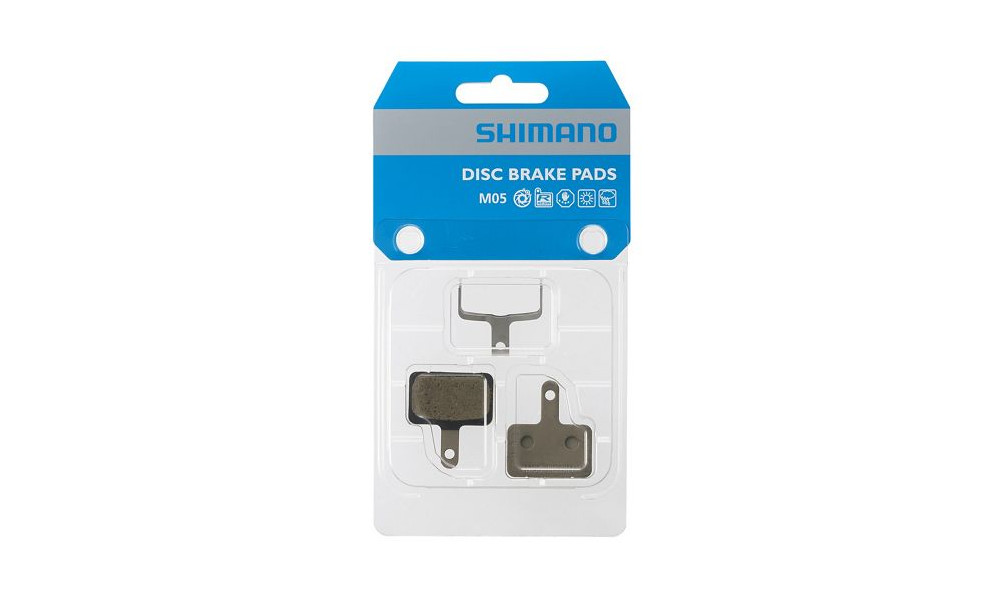 Дисковые тормозные колодки Shimano M05 Resin - 2