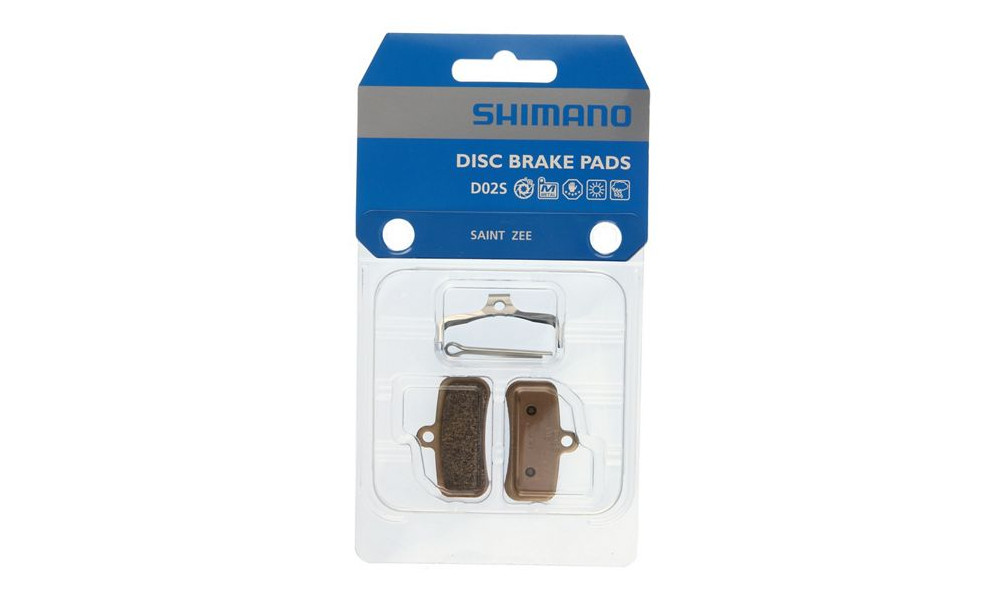 Дисковые тормозные колодки Shimano D02S Metal 