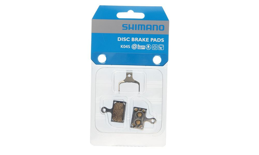 Дисковые тормозные колодки Shimano K04S Metal 