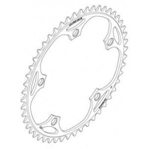 Chainring Shimano DURA-ACE FC-7710 Track 144mm 1/2"×1/8" 1-speed 48T