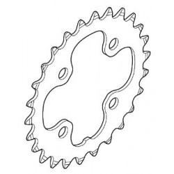 Chainring Shimano SLX FC-M660 64mm 9-speed 26T-L