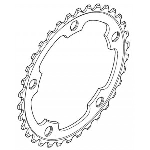 Передняя звезда Shimano ULTEGRA FC-6750 110mm 10-speed 34T