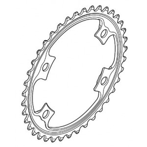 Chainring Shimano DURA-ACE FC-9000 110mm for 52-38T 11-speed 38T-MC