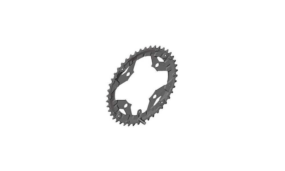 Chainring Shimano ALIVIO FC-T4010 104mm 9-speed 48T black 