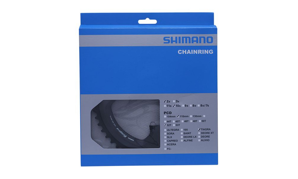 Ļåšåäķ’’ ēāåēäą Shimano TIAGRA FC-4700 110mm for 52-36T 10-speed 52T-ML - 2