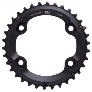 Передняя звезда Shimano DEORE FC-M6000-2 96mm 10-speed 34T