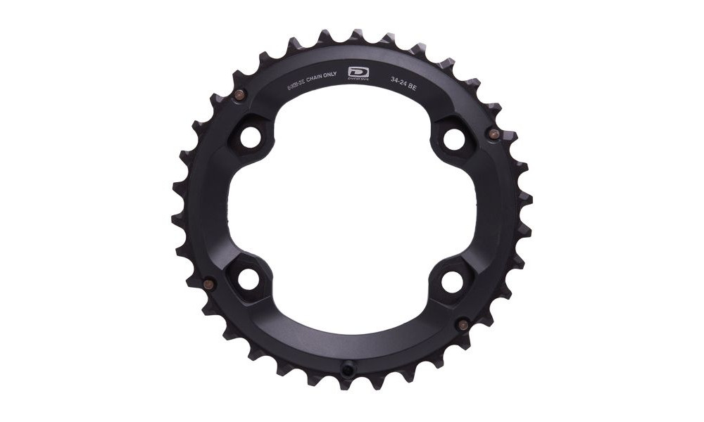 Передняя звезда Shimano DEORE FC-M6000-2 96mm 10-speed 34T - 1