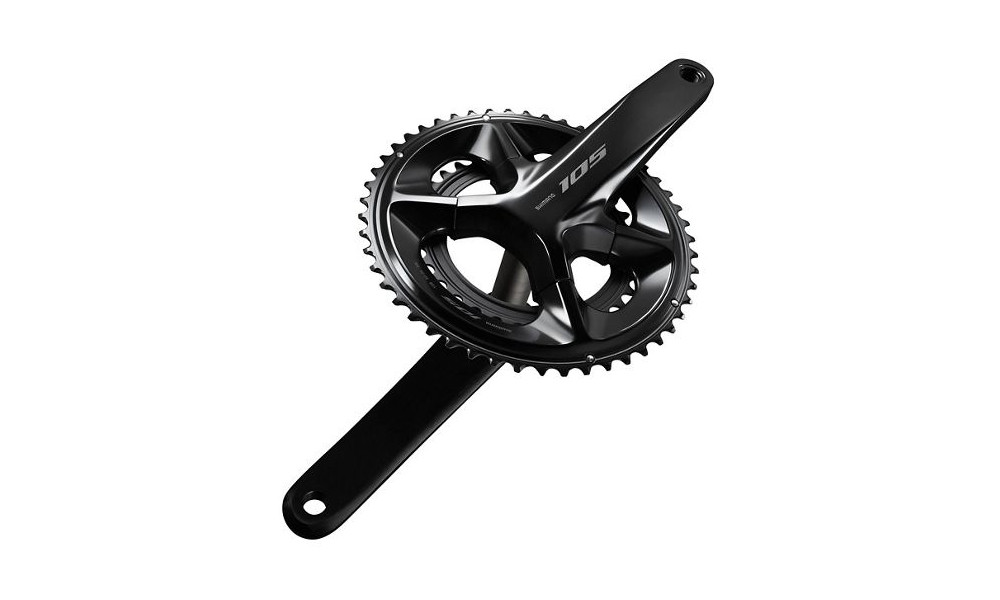 Блок передних звезд Shimano 105 FC-R7100 172.5mm 2x12-speed 50-34T black - 2