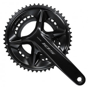 Блок передних звезд Shimano 105 FC-R7100 175mm 2x12-speed 50-34T black