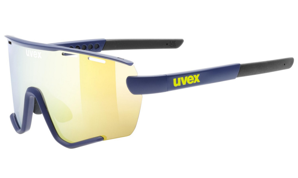 Очки Uvex sportstyle 236 Set blue matt / mirror yellow - 1